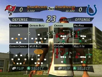 NFL Street screen shot game playing